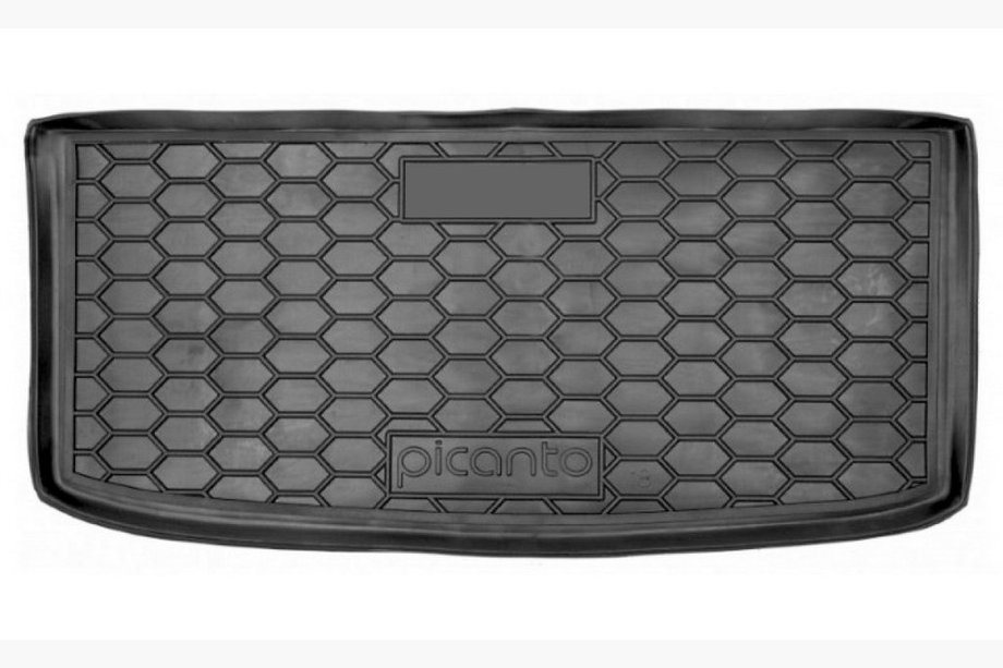 Kia Picanto 2016– Øverste bagagerumsbakke (Autogumm, plast) Image