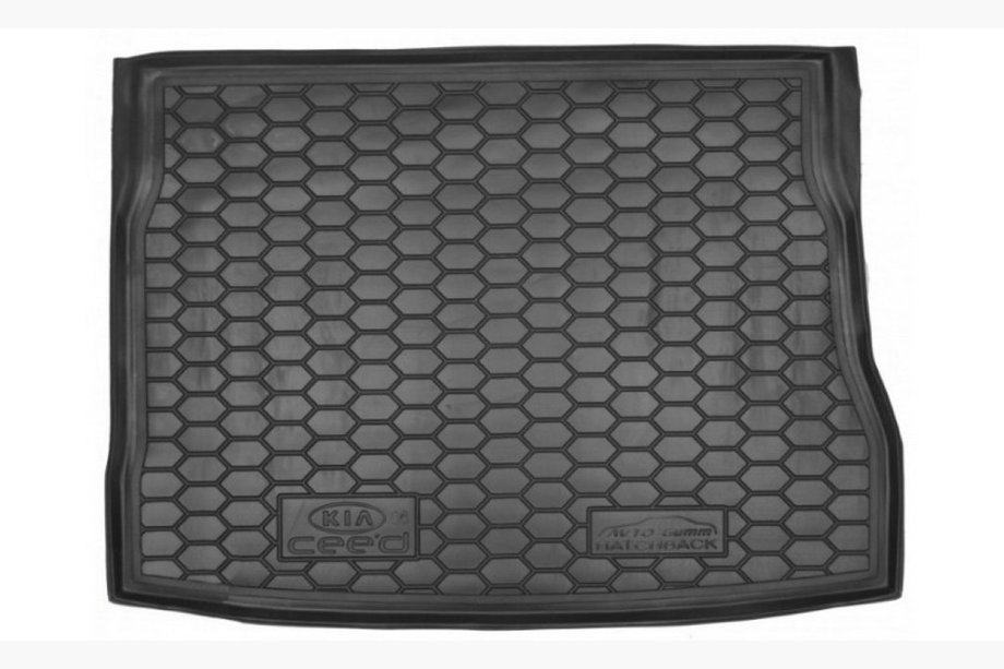 Opel Corsa D 2007–2014 5D bagagerumsmåtte, øverste hylde (Autogumm, plast) Image