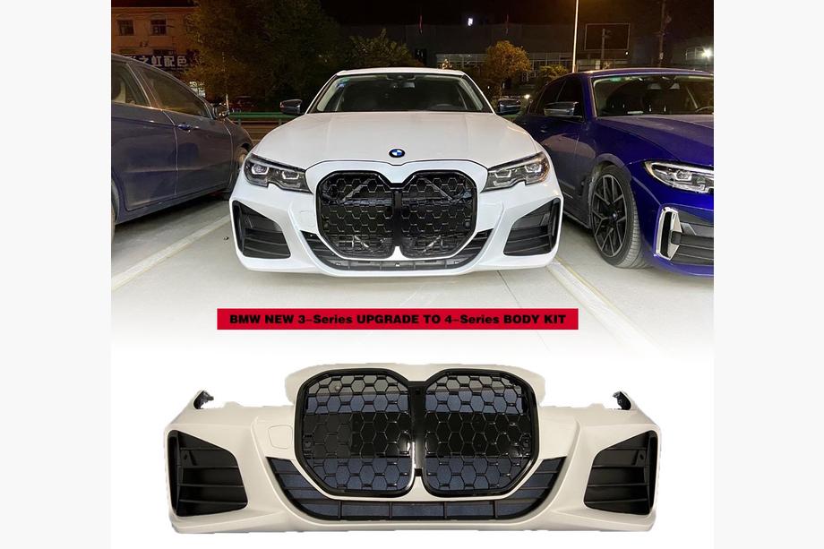 BMW 3-serie G20/G21 2018– Forreste kofanger (type 1) Image
