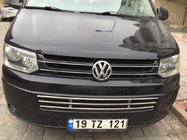 Volkswagen T5 2010–2015 Hel kofangergrill-indsats i rustfrit stål foto 1