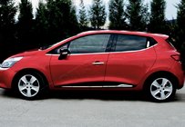 Renault Clio IV 2012–2019 Dørlister med fordybning (4 stk., rustfrit stål) foto 1
