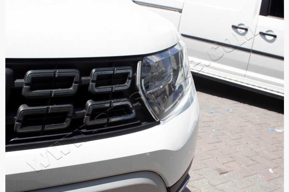 Renault Duster 2018–2024 Grill-lister (2 stk., rustfrit stål) Image