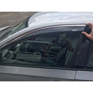 Vindafvisere med kromliste SD (4 stk., Niken) Skoda Rapid 2012–2019 foto 1