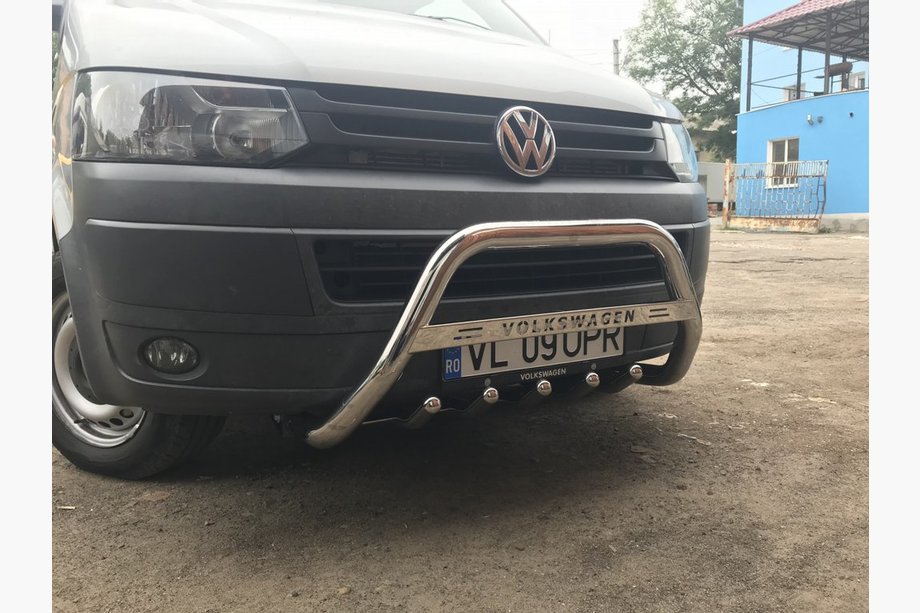 Volkswagen T5 2010–2015 Kængurugitter WT003 (rustfrit stål) Image