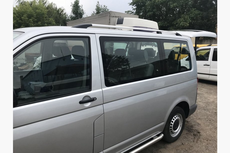 Volkswagen T5 Caravelle 2004–2010 Krom tagrælinger Image