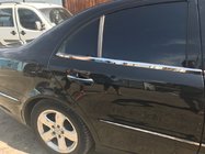 Mercedes E-klasse W211 2002–2009 Udvendige rudekantslister i rustfrit stål SD, OmsaLine - Italiensk rustfrit stål (4 stk.) foto 6