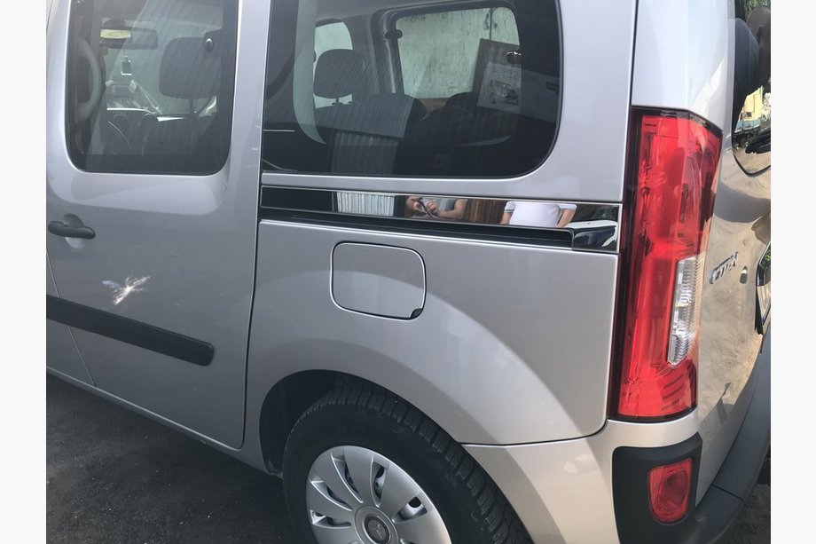 Mercedes Citan 2013–2021 Skydedørslister (2 stk., rustfrit stål) Foto 1