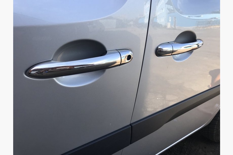 Renault Kangoo 2008–2020 Dørgrebscovers (rustfrit stål) 3 stk., Carmos - tyrkisk rustfrit stål Image
