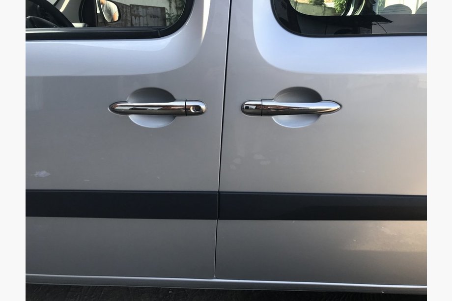 Mercedes Citan 2013–2021 Dørgrebscovers (rustfrit stål) 3 stk., OmsaLine - italiensk rustfrit stål Image