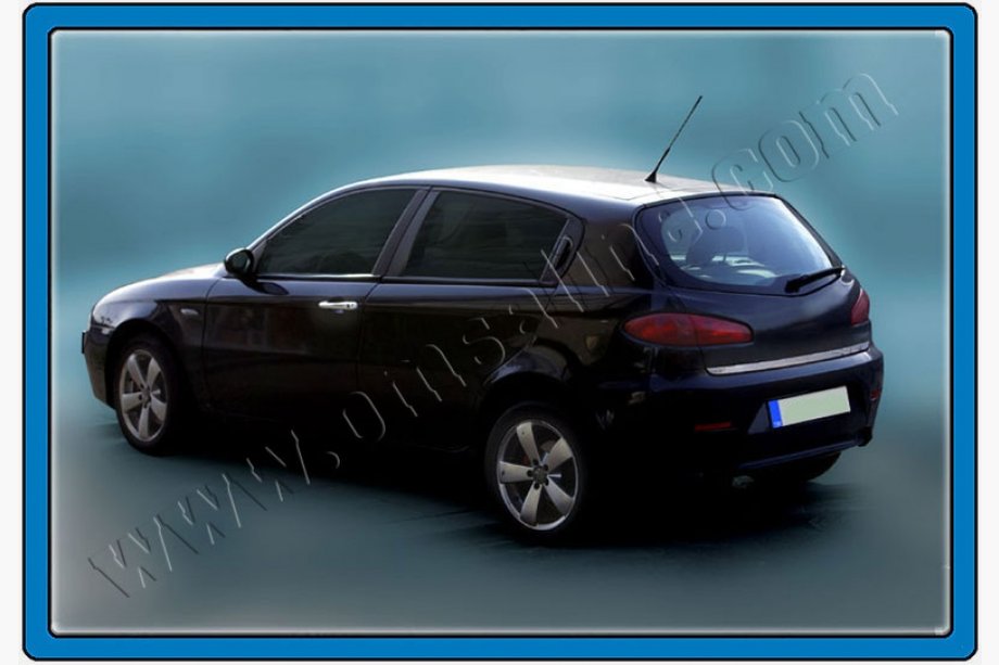 Alfa Romeo 147 2000–2010 Bagagerumskantliste (rustfrit stål) Image