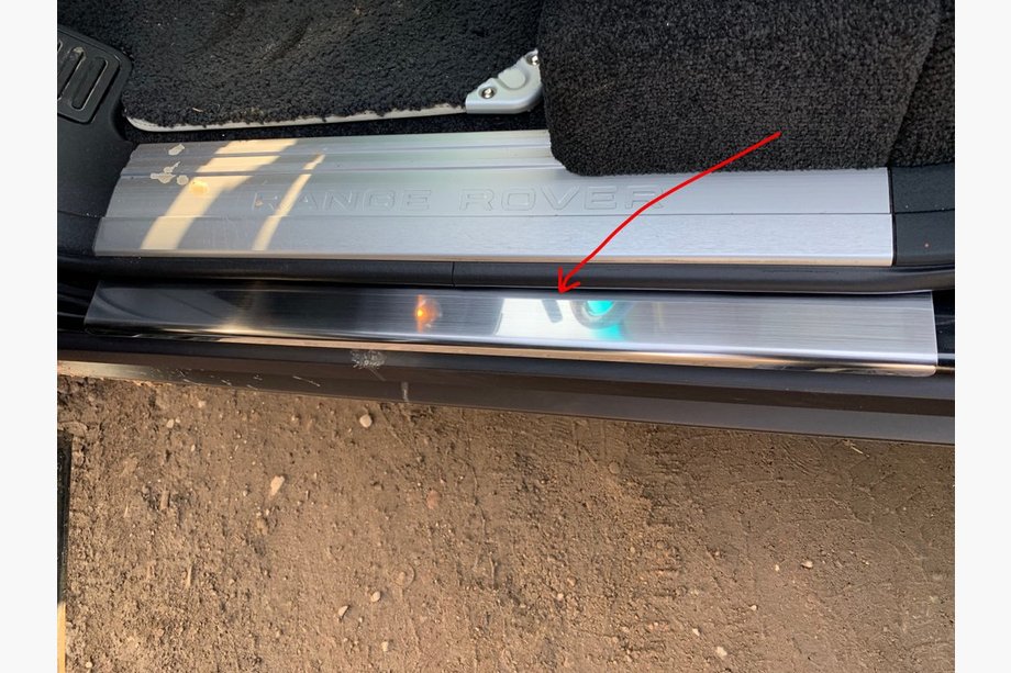 Range Rover III L322 2002–2012 Carmos dørtrinslister (4 stk., rustfrit stål) Image