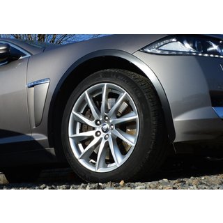 Skærmkantlister (4 stk., rustfrit stål) Jaguar XF 2009–2016 foto 1