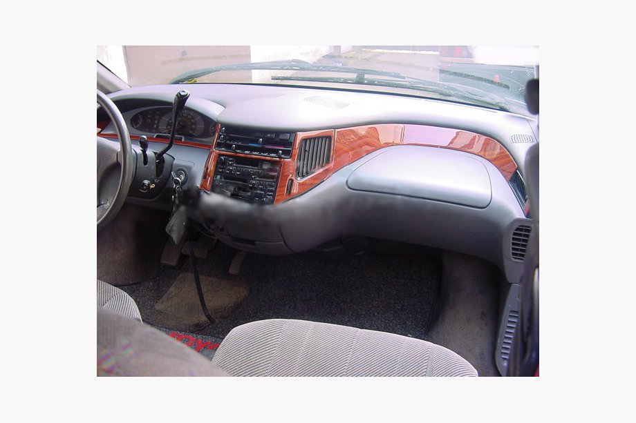 Toyota Previa 1990–2000 TILBUD! Instrumentpanelindlæg i lyst trælook (1994-1997) Image