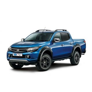 Tagrælinger OmsaLine Sport (2 stk., sorte) Mitsubishi L200 2015–2024 foto 1
