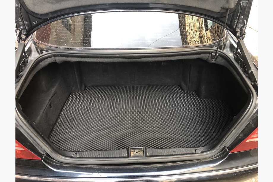 Mercedes S-class W220 1998–2005 Bagagerumsbakke (Short, EVA, sort) Image