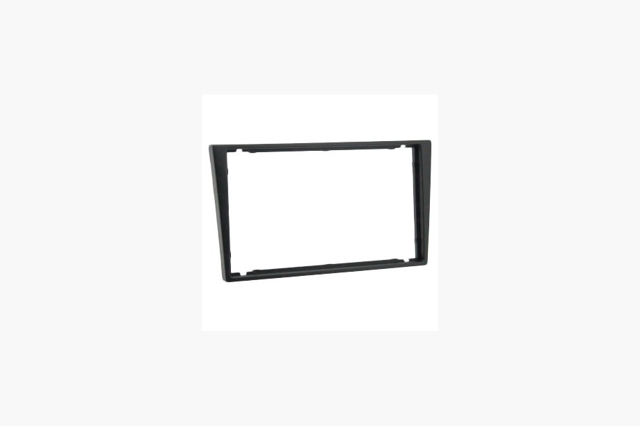 Opel Corsa C 2000–2006 2DIN monteringsramme (sort) Image