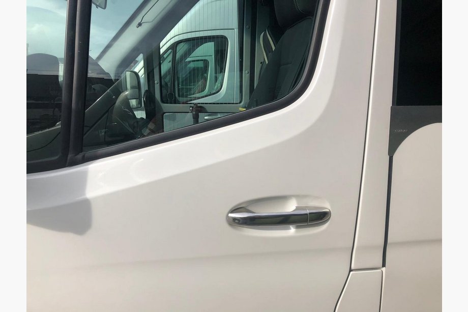 Mercedes Sprinter W907/W910 2018– Dørgrebscovers (rustfrit stål) 5 stk., OmsaLine – italiensk rustfrit stål Image