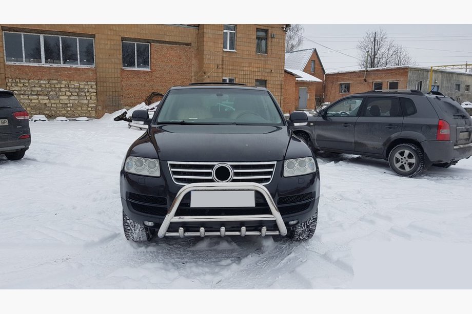 Volkswagen Touareg 2002–2010 Frontbøjle WT003 Special (rustfrit stål) Image