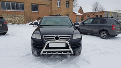 Volkswagen Touareg 2002–2010 Frontbøjle WT003 Special (rustfrit stål) foto 1