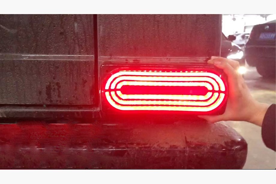 Mercedes G-Klasse W463 1990–2018 Baglygter i W464-stil Image