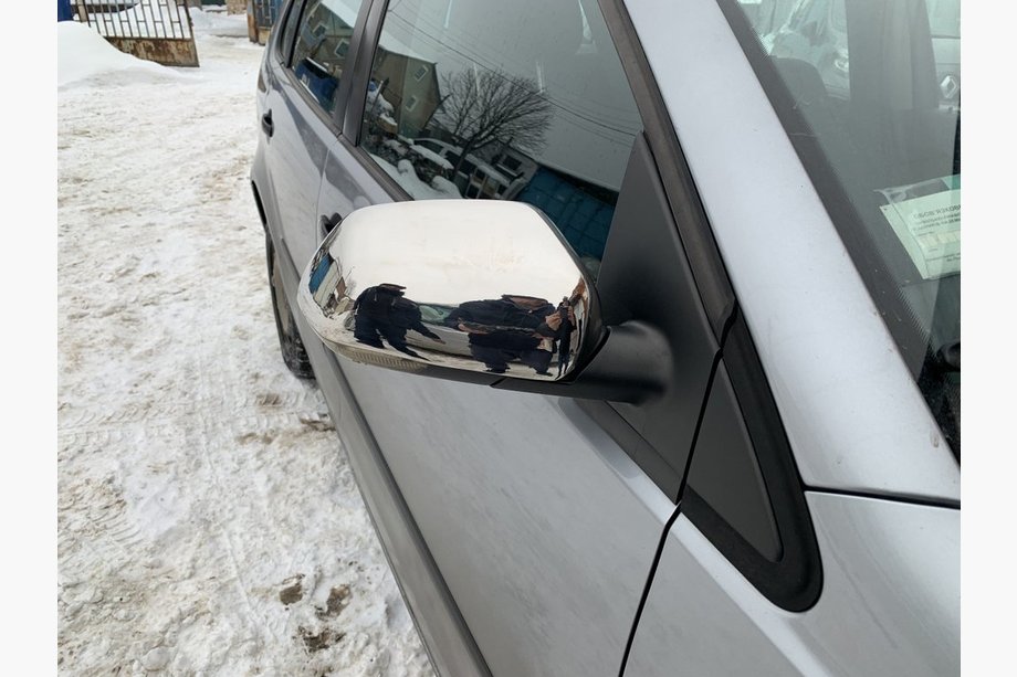 Volkswagen Polo 2001–2009 Spejlkåber (rustfrit stål) Image