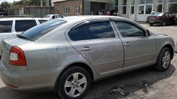 Skoda Octavia II A5 2006–2010 Vindafvisere til LiftBack (4 stk., SIM) foto 1