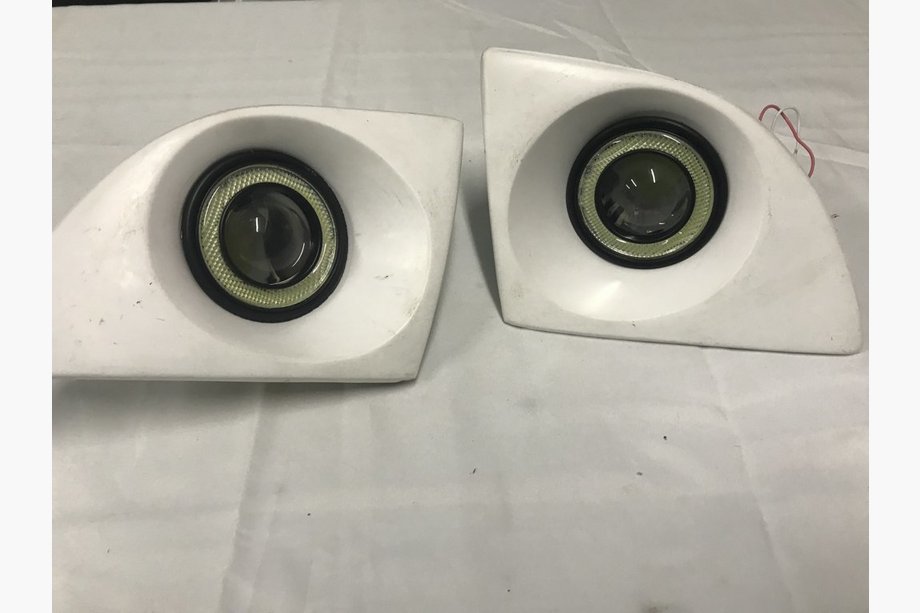 Mercedes Sprinter W901/902/903/904/905 1995–2006 LED tågelygter med linse (2 stk., til lakering) Image