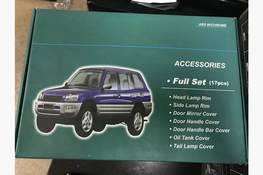 Toyota Rav 4 1996–2001 Spejlkåber (2 stk., plast) Image