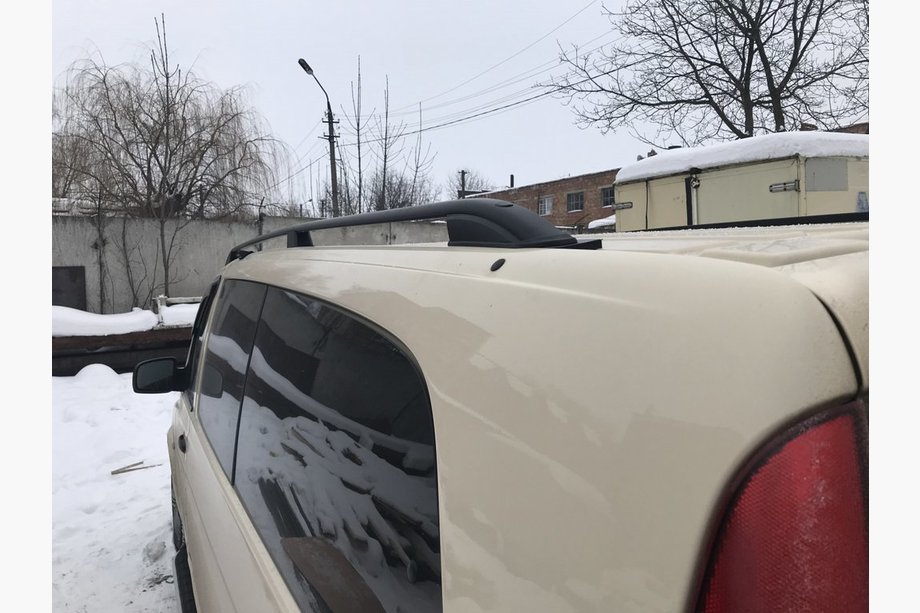 Mercedes Vito W639 2004–2014 Sorte tagrælinger Skyport (massivt metal) Lang akselafstand (LONG) Image