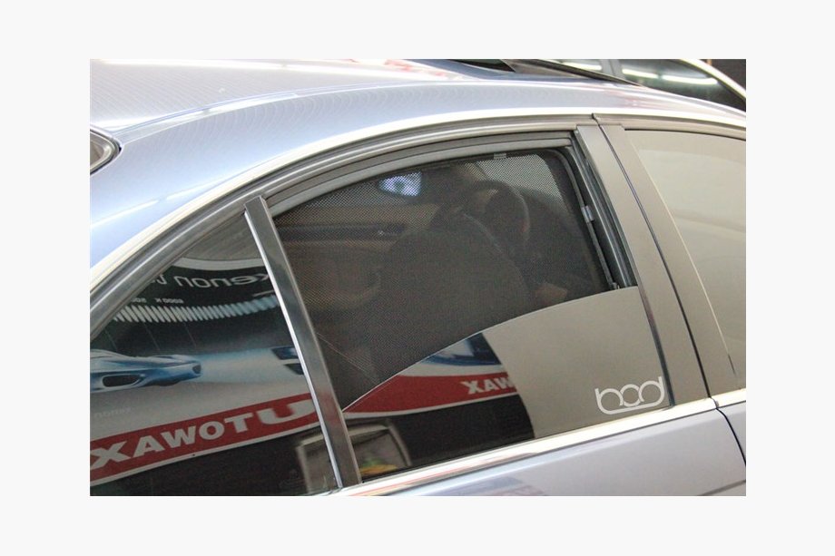 BMW 3-serie E46 1998–2006 Solgardiner (3 stk., indstik) Image