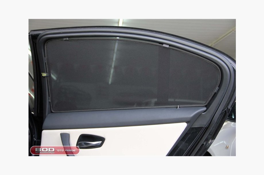 BMW 3-serie E90/E91 2005–2011 Solgardiner (3 stk., indstik) Image