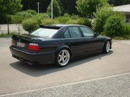 BMW 7-serie E38 1994–2001 Hamann spoiler (glasfiber, klar til lakering) foto 1