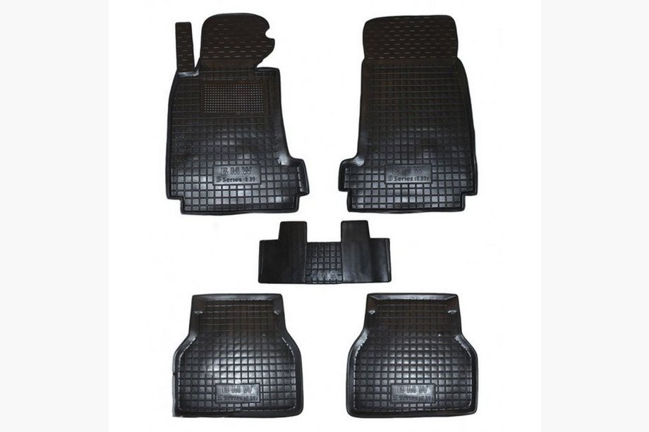 BMW X5 E53 1999–2006 Gummimåtter med høj kant (Autogumm) Image