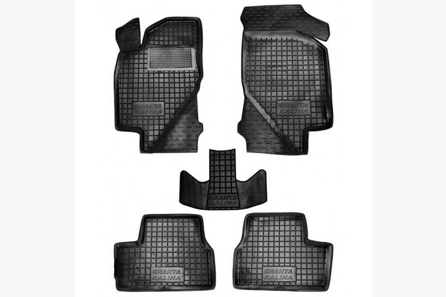 Lada Granta 2011– Gummimåtter med kant SD (Autogumm) Image