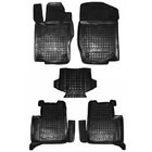 Mercedes ML W164 2005–2011 Gummimåtter med høj kant (Autogumm) foto 1