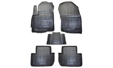 Mitsubishi Outlander 2006–2012 Gummimåtter med kant XL (Autogumm) foto 1