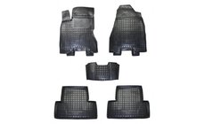 Nissan X-trail T31 2007–2014 Gummimåtter med høj kant (Autogumm) foto 1