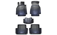 Renault Megane II 2004–2009 Gummimåtter med høj kant (Autogumm) foto 1