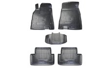 Renault Fluence 2009–2016 Gummimåtter med kant (Autogumm) SW foto 1