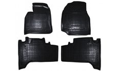 Toyota Land Cruiser 100 1998–2007 Gummimåtter med høj kant (Autogumm) foto 1