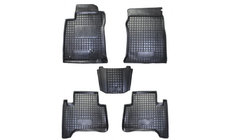 Toyota Land Cruiser Prado 120 2002–2009 Gummimåtter med høj kant (Autogumm) foto 1