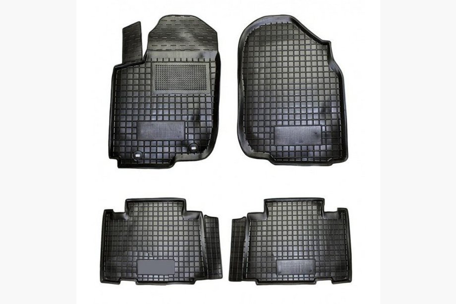 Toyota Rav 4 2013–2018 Gummimåtter med høj kant (Autogumm) Image