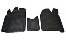 Fiat Scudo 2007–2015 Gummimåtter med kant 2,0 TD (Autogumm) foto 1