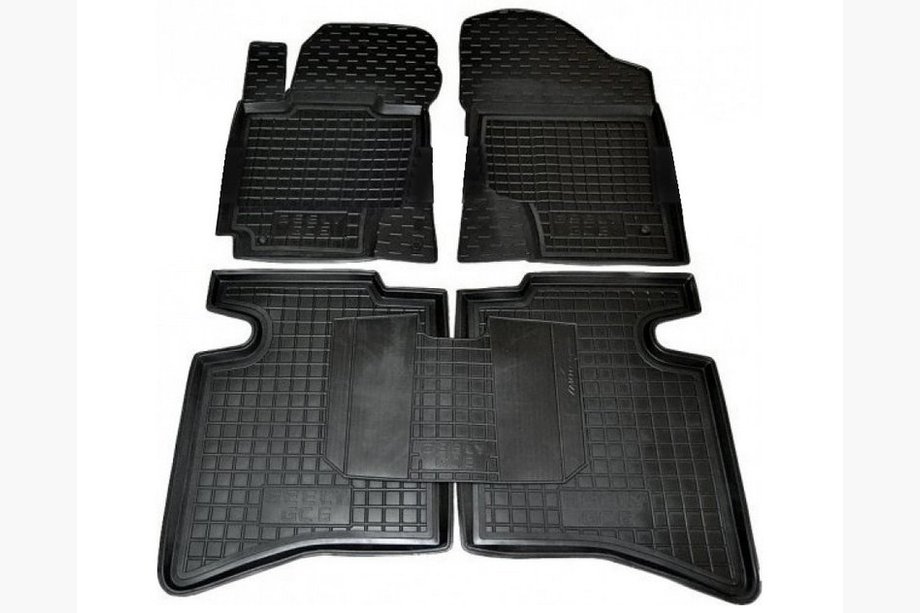 Geely GC-6 2014–2020 Gummimåtter med høj kant 2014+ (Autogumm) Image