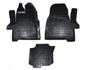 Ford Transit 2014– Gummimåtter med kant 1+2 (Autogumm) foto 1