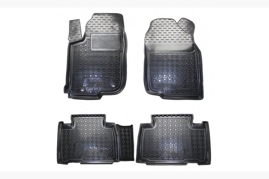 Toyota Rav 4 2013–2018 Gummimåtter med kant 2016+ ДВС (Autogumm) Image