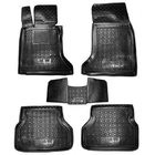 BMW 5-serie E60/E61 2003–2010 Gummimåtter med høj kant (Autogumm) foto 1