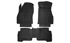 Fiat Fiorino/Qubo 2008–2024 Gummimåtter med høj kant (Autogumm) foto 1