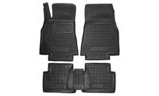 Mercedes A-class W169 2004–2012 Gummimåtter med høj kant (Autogumm) foto 1
