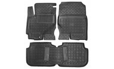 Mitsubishi Colt 1996–2004 Gummimåtter med høj kant 2002+ 5D (Autogumm) foto 1